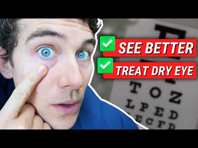 Contact Lens Improves Eyesight AND Treats Dry Eye